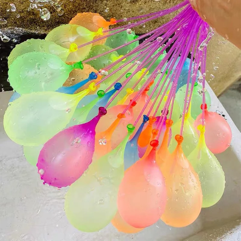 

111pcs Summer Toys Balloons Waterballonnen Games Swimming pool Party Balloons Circus Waterballon Outdoor Game Toys For Childrens