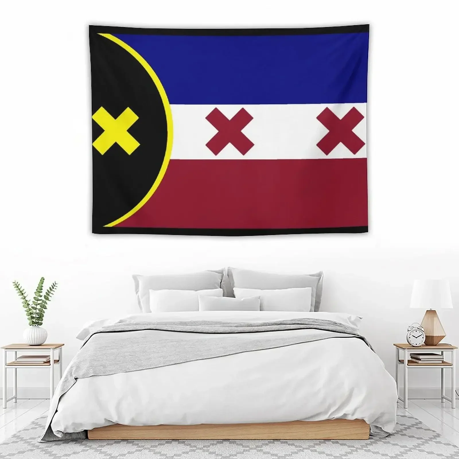 Гобелен с флагом Лманаберга эстетический декор для комнаты корейские украшения