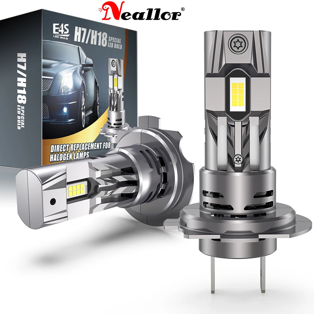 

2x100W 30000LM H7 светодиодный Canbus H8 H9 H11 9005 HB3 Hir2 9012 HB4 9006 H1 H3 Автомобильная фонарь головного света Turbo противотуманная фара 6000K 12 В 55 Вт диод