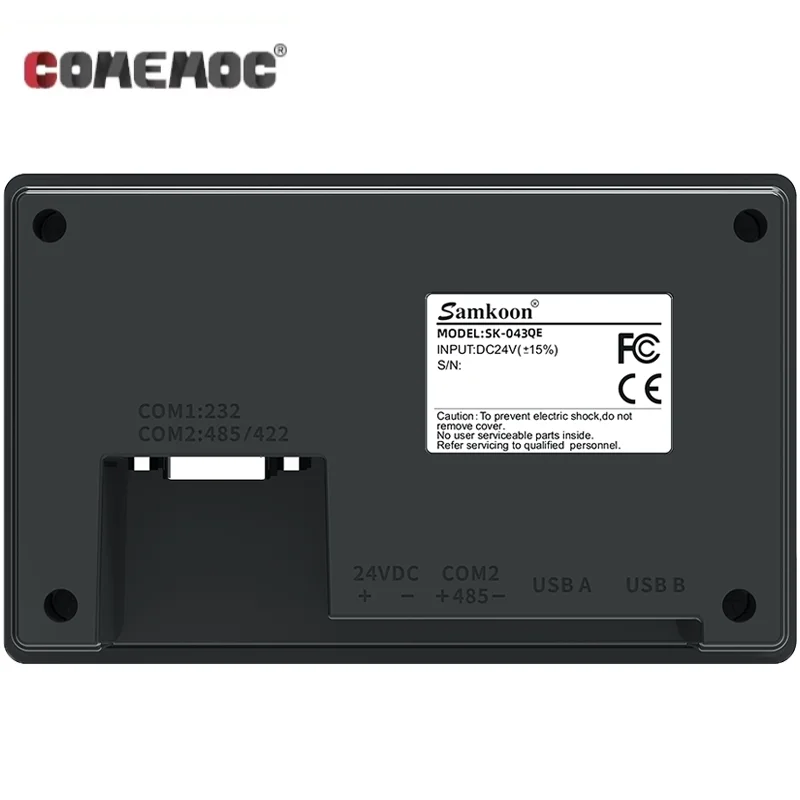 Фото SK-043QE Samkoon 4,3-дюймовый сенсорный экран DC24V HMI Память 128M Flash 128M DDR3 Процессор Cortex A8 600 МГц COM:RS232 422 485 №2
