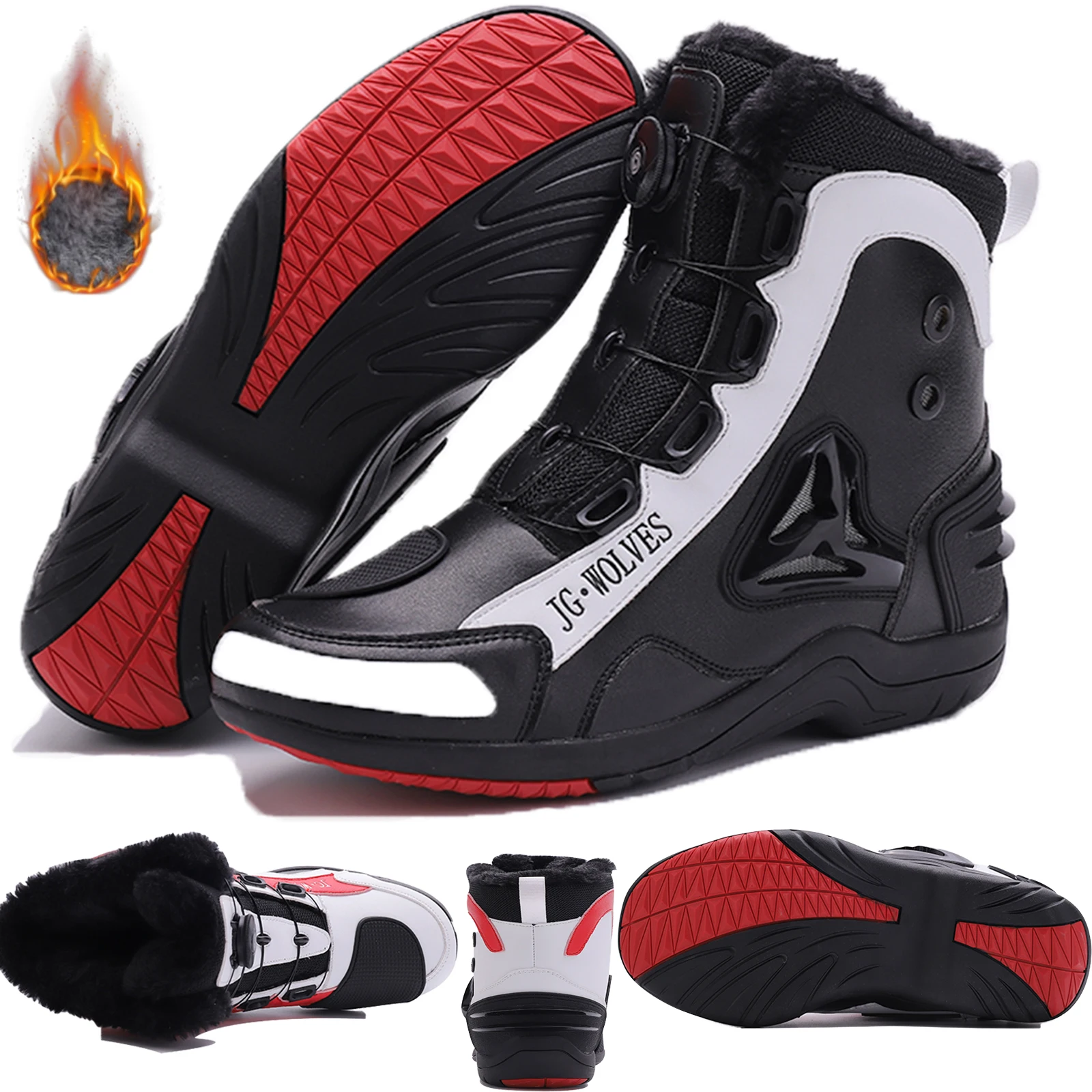 

Cross-country Boots Professional Training Motorcycle Shoes Outdoor Motorcycle Riding Protective Boots Protective Equipment