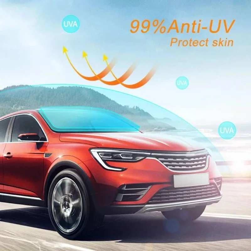Фото 0.5x3/4/5/6m IR100%  Nano Ceramic Film Super Quality High Heat Resistant Car glass Solar Tint Window Films Protective more vlt №2