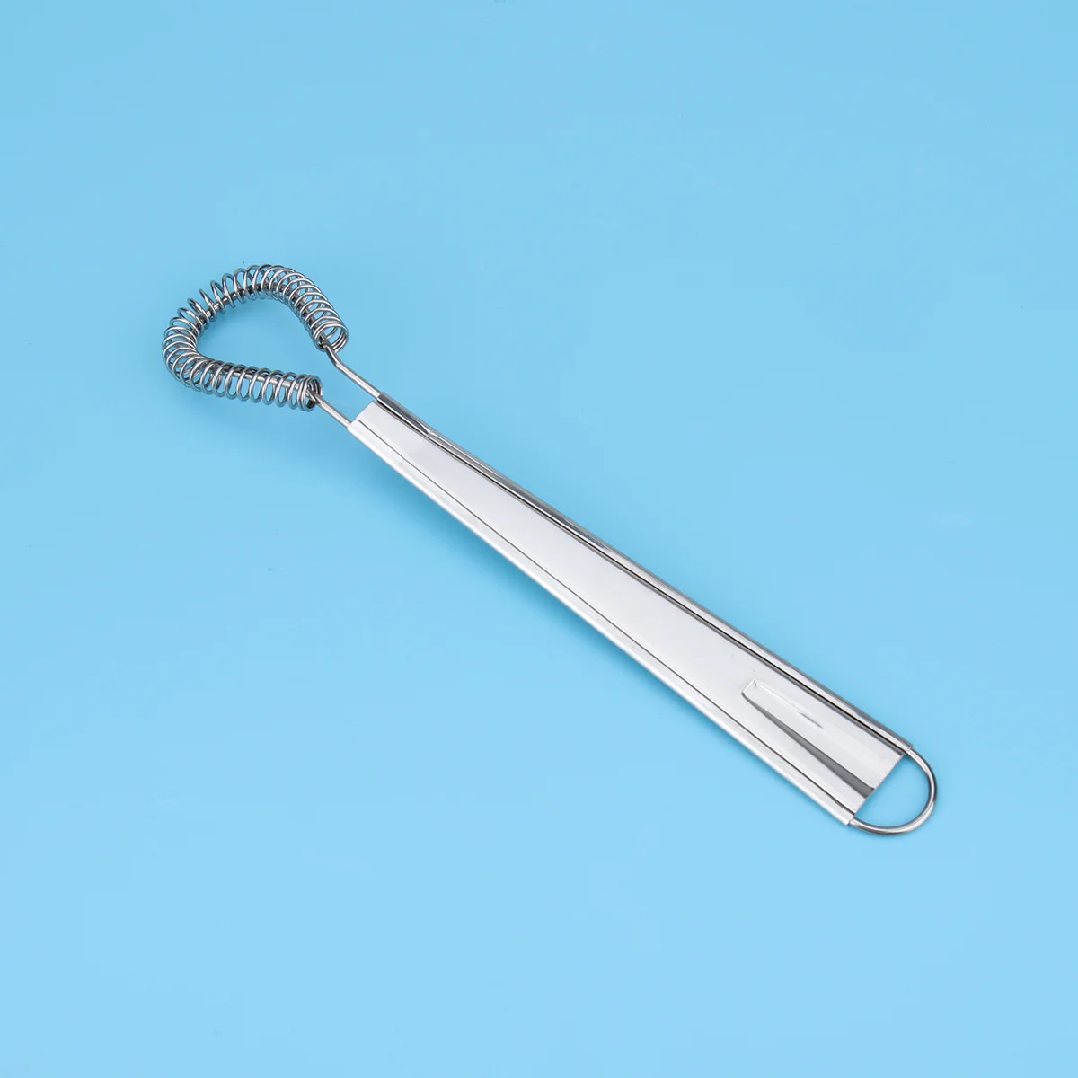 

2 Pcs Egg Hole Puncher Kitchen Hand Mixer Egg Stirrer Spring Egg Beater Stainless Steel Eggbeater Cream Stirrer