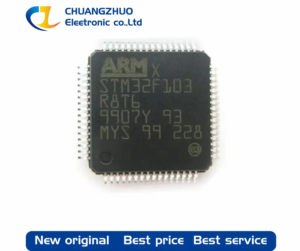 

Новинка, оригинальный микроконтроллер STM32F103R8T6, 64 Кб, ARM, 20 КБ, 72 МГц, 51 флэш-память (10x10), 1 шт.