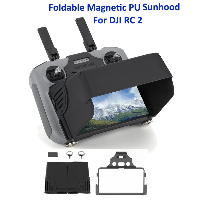 

Drone Sun Hood For DJI Air 3/MINI 4 PRO RC 2 Screen Remote Controller Folding Sunshade For DJI Air 3 Drone Accessories