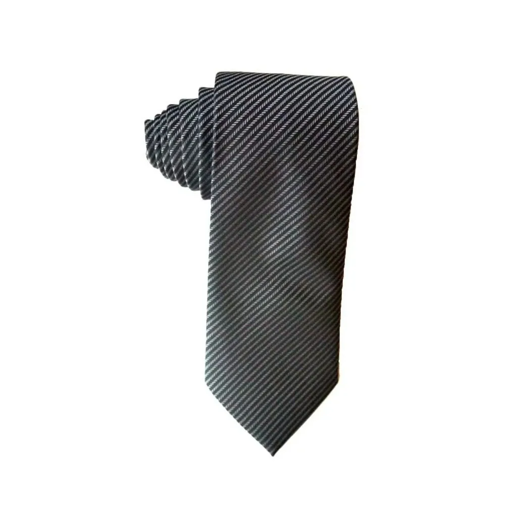 

Italy Striped Grey Neck Tie Ties for Men Accessories Elegant Mens Ties Detachable Collar Men's Man Gifts Wedding Luxury Bow 2023