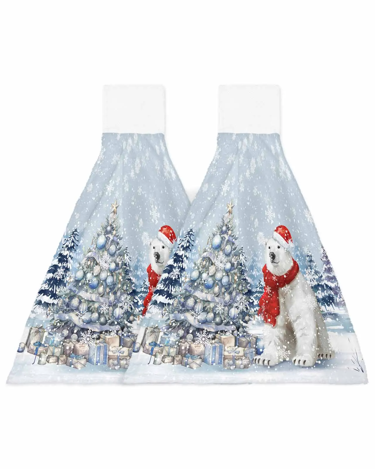 Рождественские снежинки Ретро Полотенце Коала Товары для ванной комнаты Мягкое