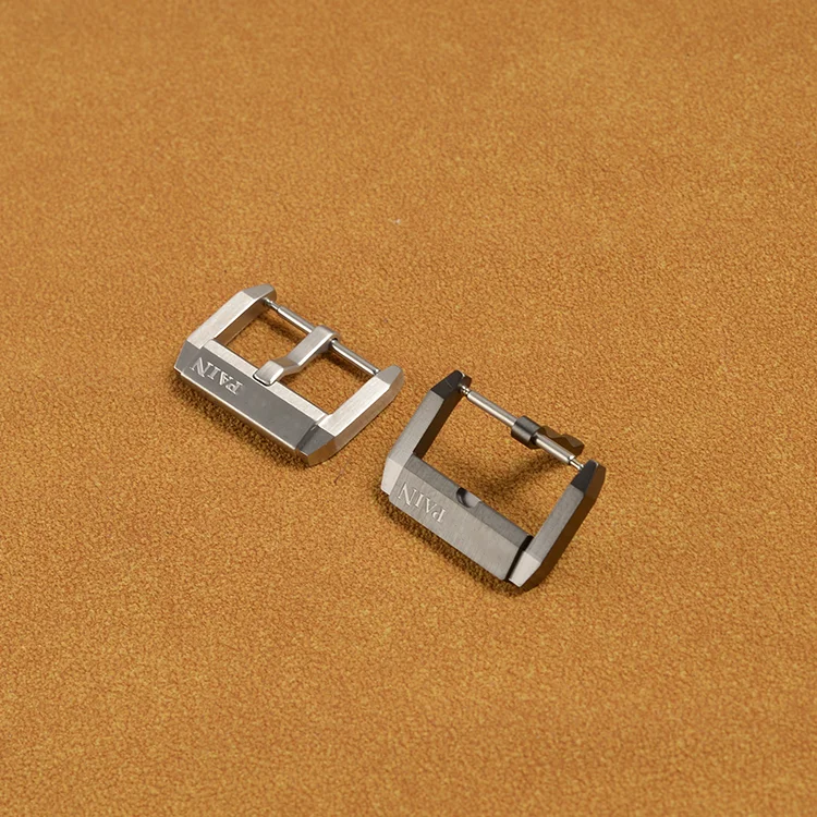 

18mm 22mm Silver Black Brushed Stainless Steel Spring Bar Pin Buckle For Fit Blancpain Watch