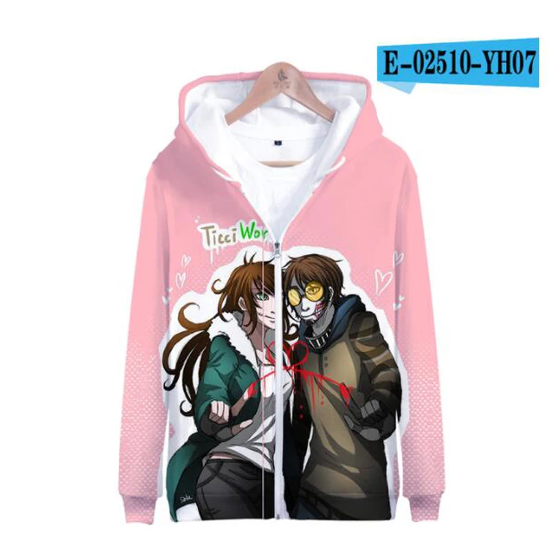 Толстовка с капюшоном для мужчин и женщин свитшот 3D принтом на молнии уличная