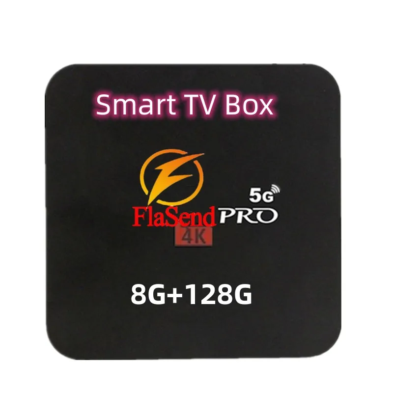 

Mooleboo Pro 8GB& 128GB 4K 4G&5G WiFi Internet Permanent Free TV Channels S905L RAM 8GB& ROM 128GB Smart Set Top TV Box