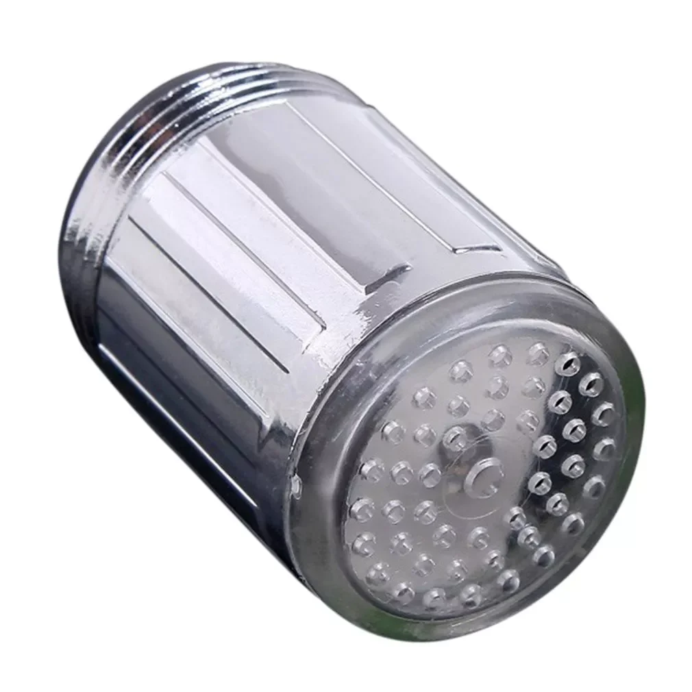 

Automobile accessories 3 Color 7 Colors Changing Glow Light-up LED Kitchen Faucet Shower Tap Novelty Luminous Faucet Nozzle Head