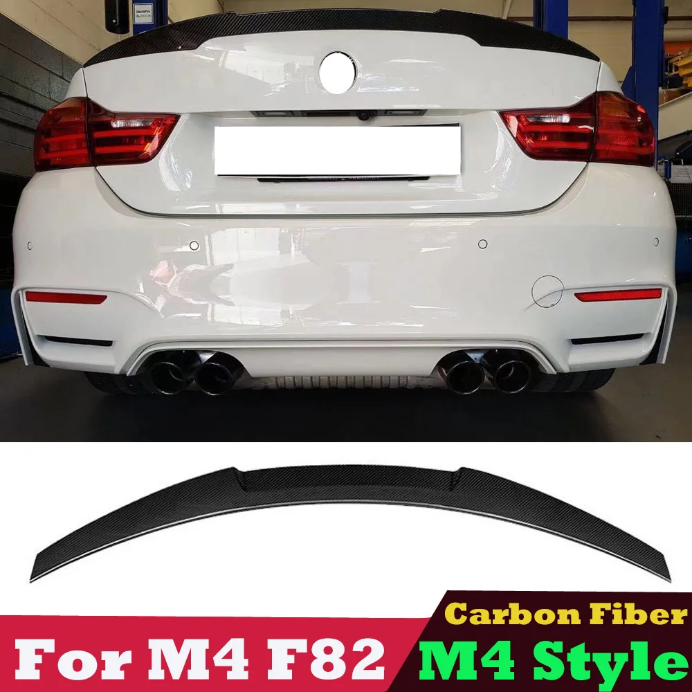 

Спойлер из углеродного волокна High Kick F82 M4 для багажника BMW M4 2 Door Coupe 2014-2020