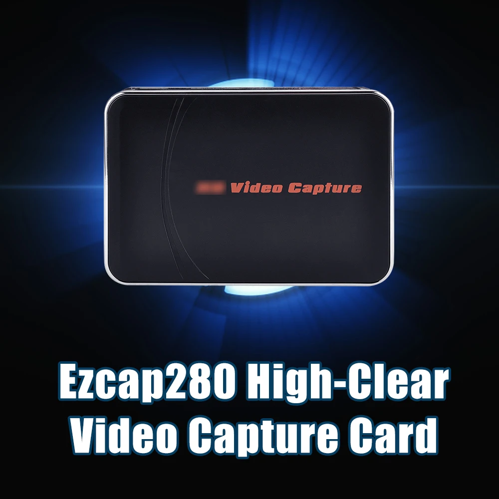 Ezcap280 HDMI видеозахват с независимым микрофоном аудио вход 1080P/30 Гц высокая четкость