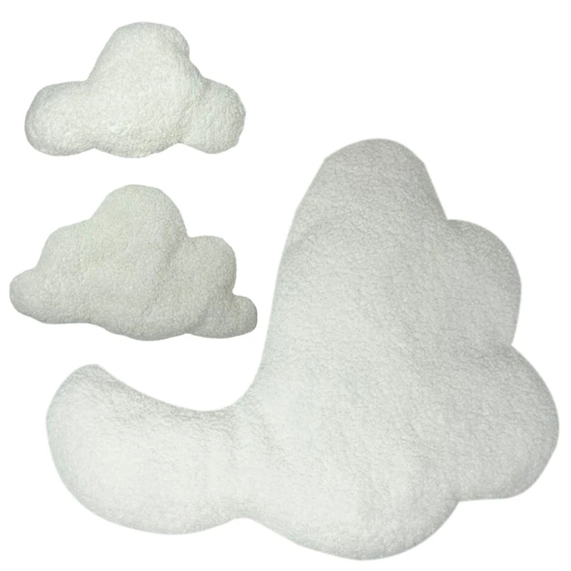 

Soft Stuffed Pillow Cloud Posing Cushion for Baby Newborn Birth Party Decoration 40JC