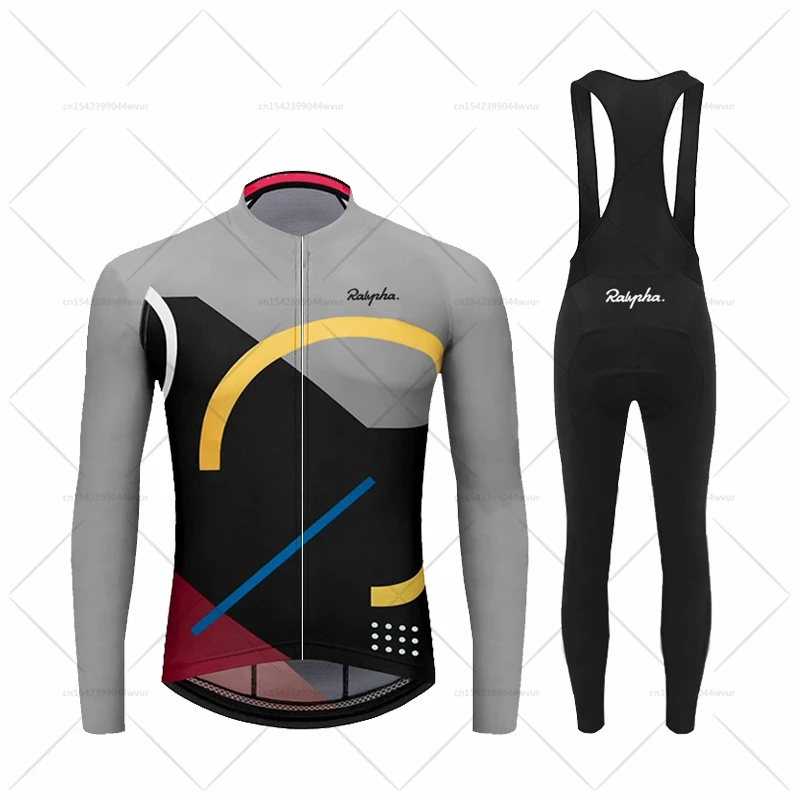 

Коллекция 2023 года, осенний комплект велосипедной одежды Raphaful, мужская одежда с длинным рукавом для езды на велосипеде, одежда для езды на горном велосипеде, униформа для шоссейного велосипеда, одежда для езды на велосипеде, брюки с нагрудником