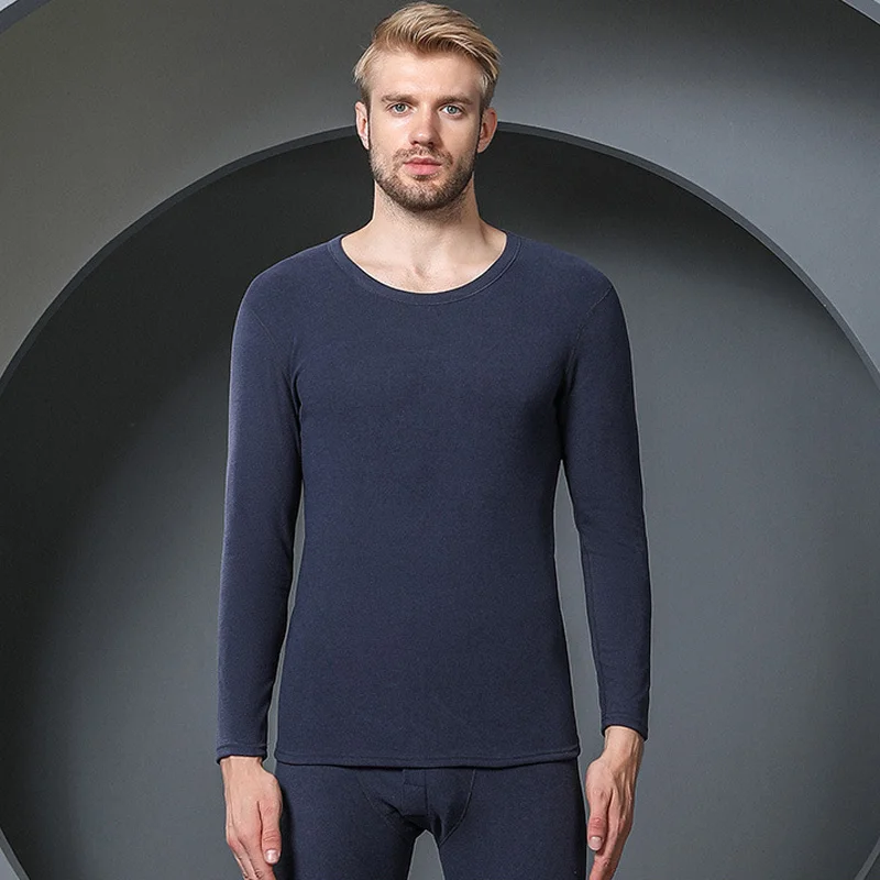 

Elastic Winter Men's High Seamless Thermal Pants Two s Of Slim Fit Underwear Set 10010