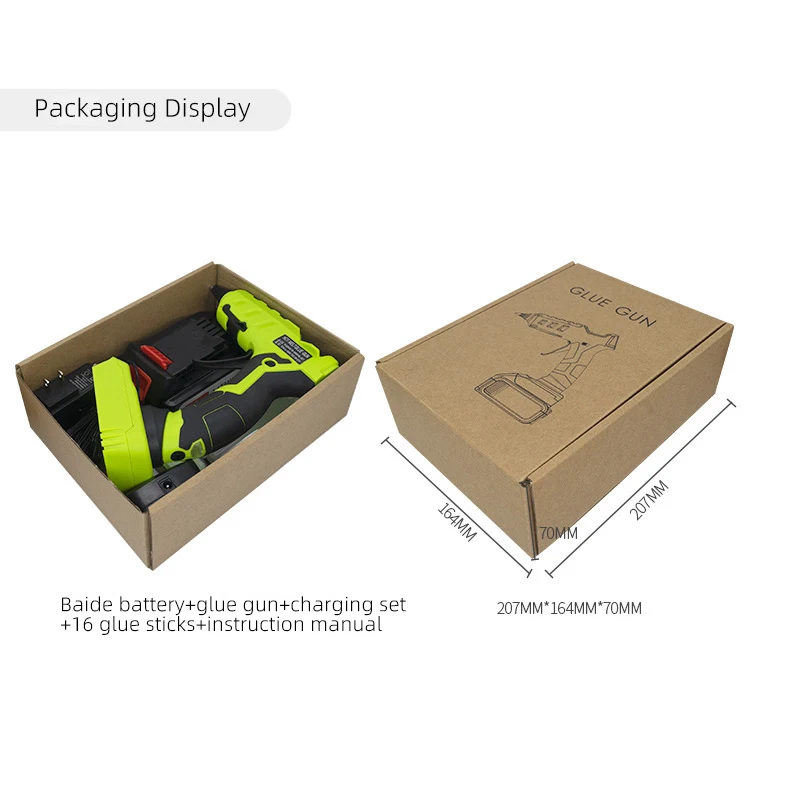 Пистолет-термокумент Nelio 40 Вт Мощный Беспроводной Литий-ионный Аккумулятор