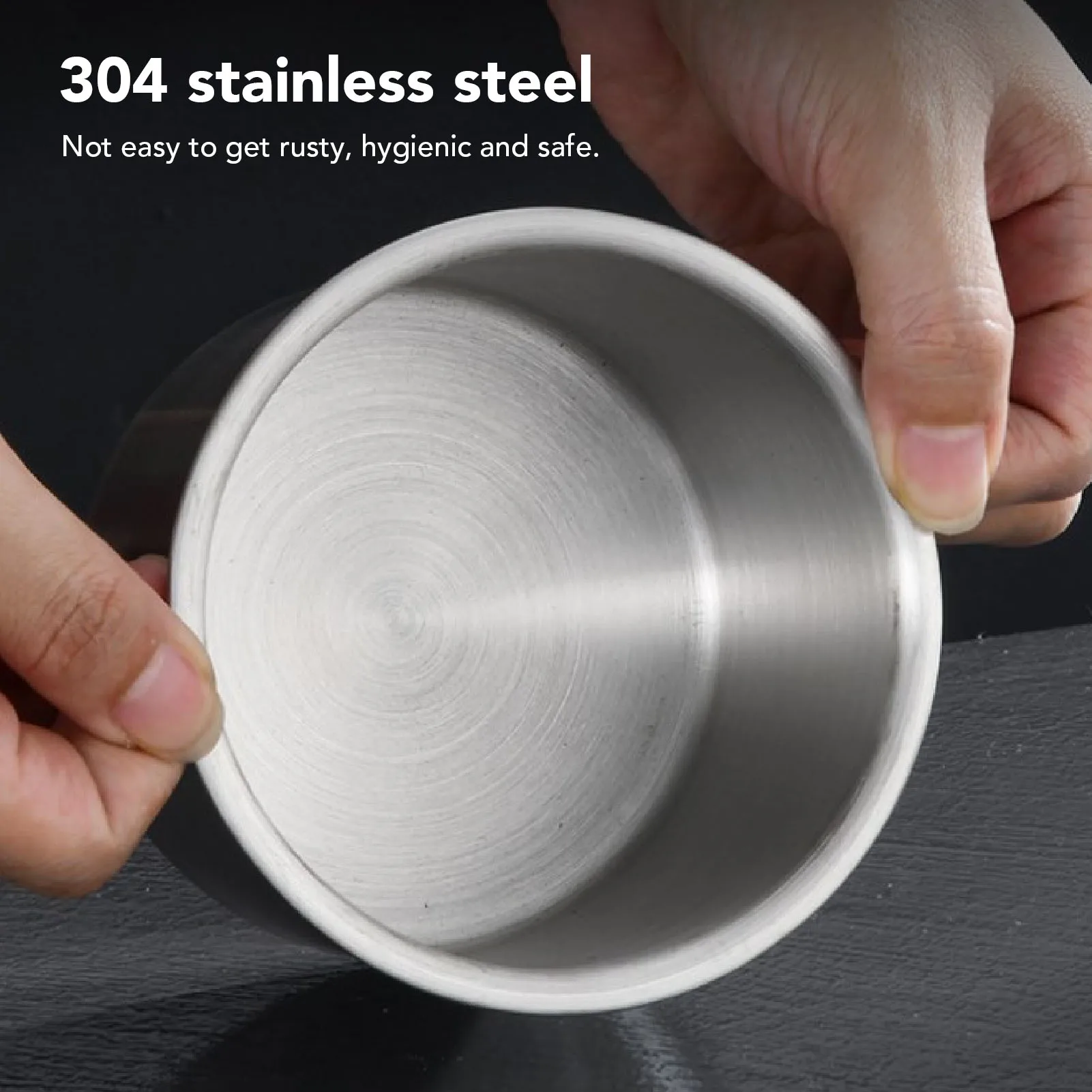 3шт Пищевая канистра из нержавеющей стали 304 Герметичная многофункциональная