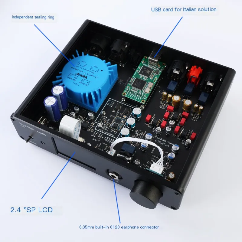 

Аудио кодек CN82 DA68 ES9068 DSD512 QCC5125 Bluetooth 5,1 цифровой интерфейс USB декодирование DAC LDAC приемник оптоволоконный коаксиальный