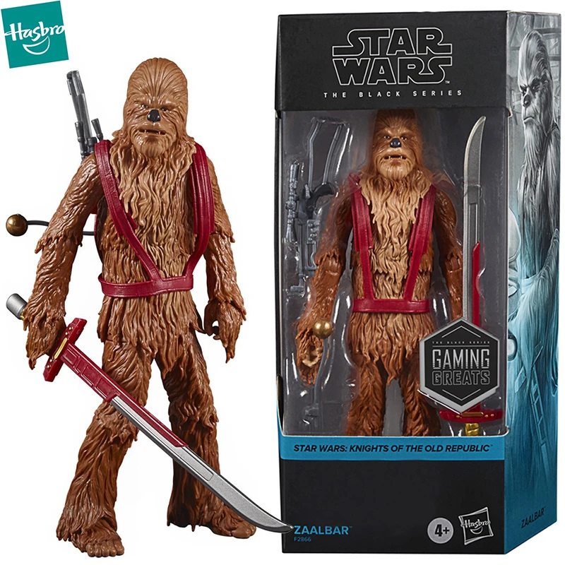 

In Stock Hasbro Gamestop Limited Edition Star Wars Knights of The Old Republic Zaalbar Action Figure Collectible Movie Model Toy