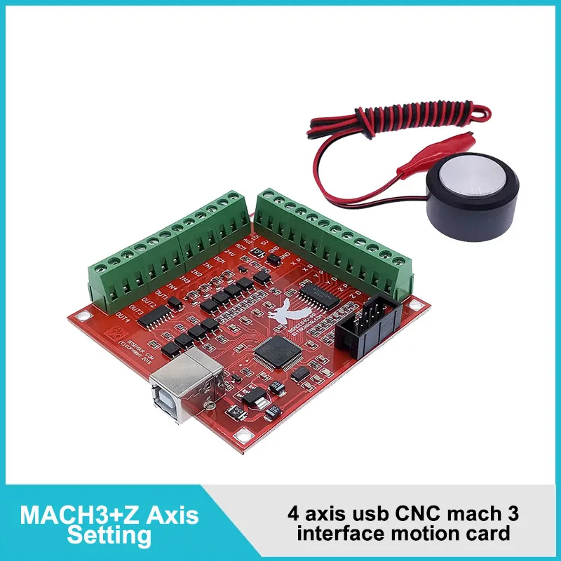 

mach3 cnc controller GRBL breakout board 4 axis driver motion plate Z Axis touch probe leveling sensor cnc maching control card
