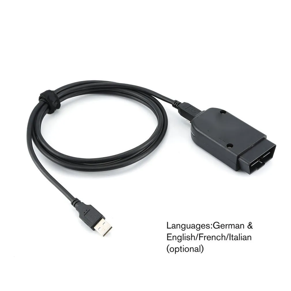 

V2 18.9 CAN USB Interface Car Fault Diagnostic Cable With CD Software English German
