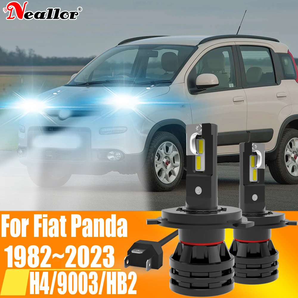 2 шт. Автомобильные светодиодные лампы H4 HB2 9003 12 В 55 Вт