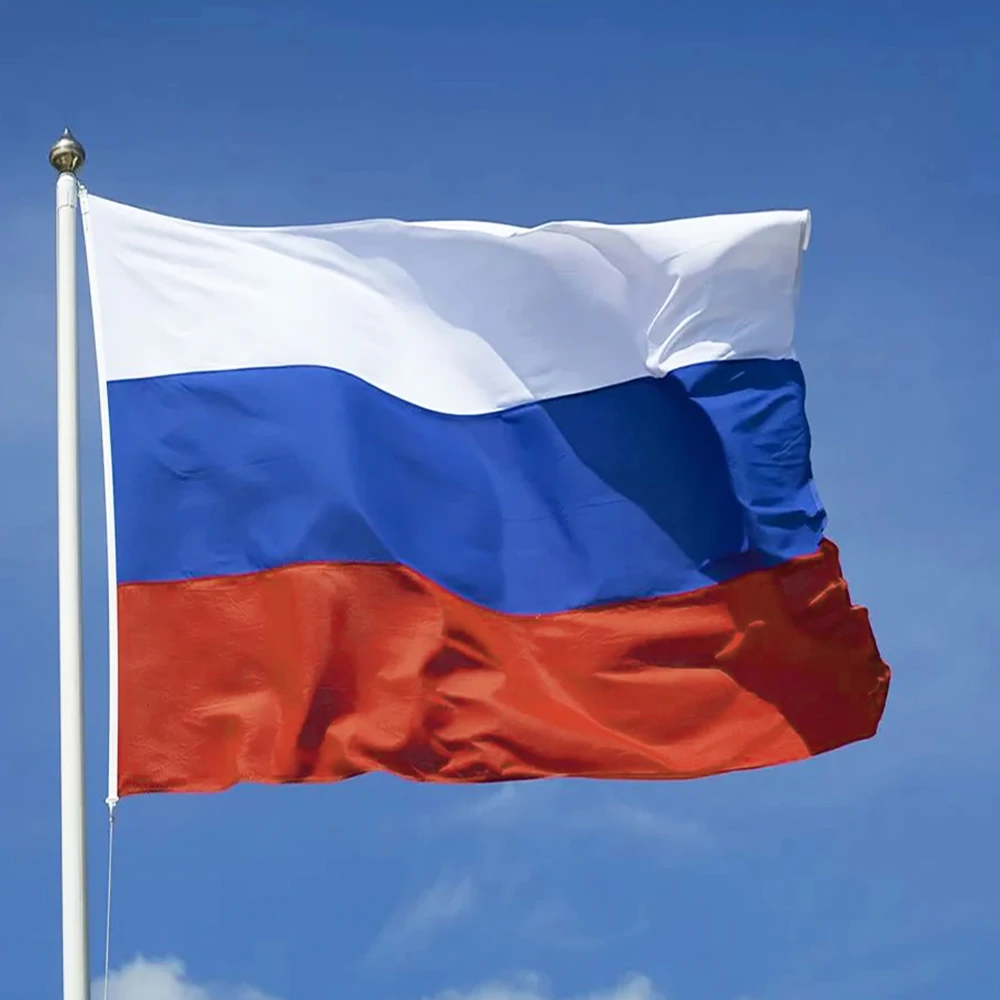 90*150 см белый синий красный российский флаг Российской Федерации рус Флаг