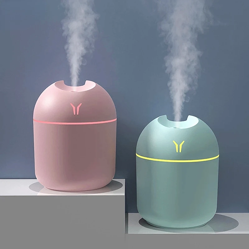 

Mini Air Humidifier USB Aroma Essential Oil Diffuser Ultrasonic Mist Maker with LED Night Lamp Diffuser For Home Car