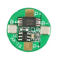 5pcs 1s 2 5a 3 7v 4 2v bms 18650 battery protection board lithium charge discharge dual mos transistor power tool accessories