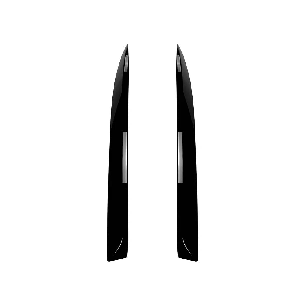 

Спойлер багажника, боковое крыло, клапан, отделка, наклейки, автомобильный спойлер, автомобильные аксессуары, украшение, 2 шт., глянцевый черный АБС для BMW X6 E71 2008-2014