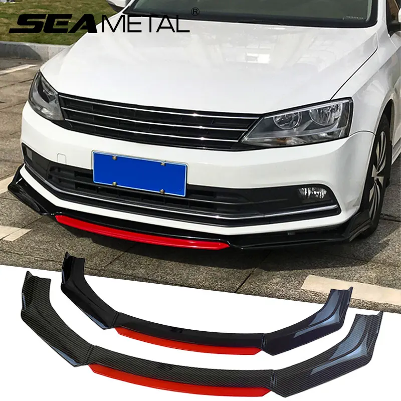 4 шт. Автомобильный Универсальный передний Лопата утка губа бампер для Audi Honda Subaru