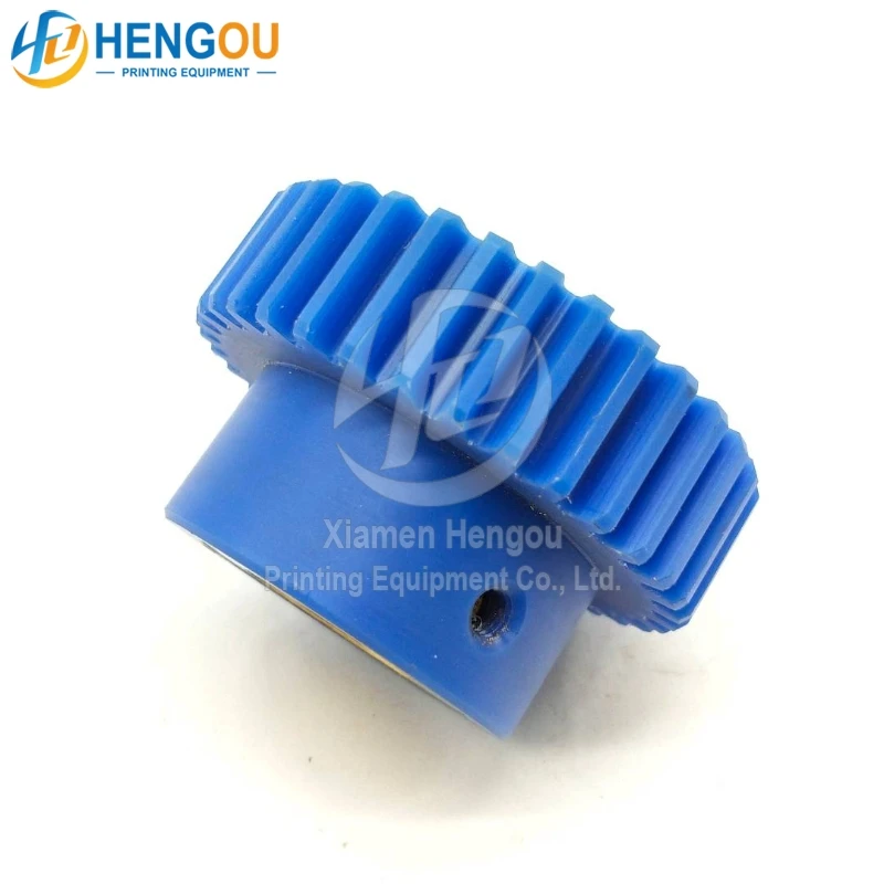 

35-зубчатая синяя Шестерня для komori-машины, запасные части для komori-машины