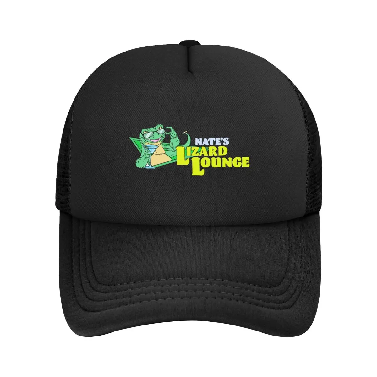 Nates Lizard Lounge The Rehearsal Logo Сетчатые бейсболки Snapback Бейсбольные кепки Дышащие