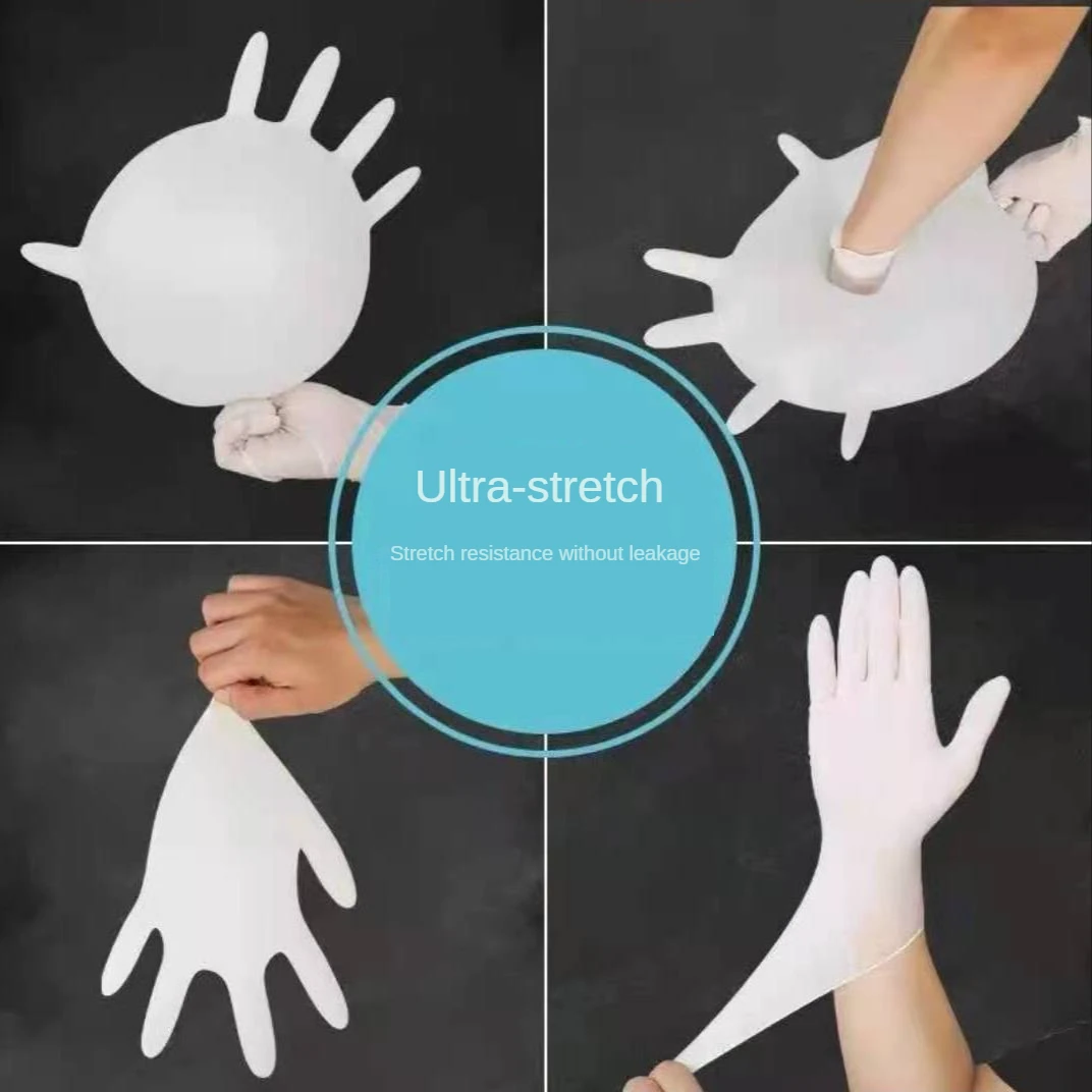 Food Grade Long Gloves Disposable Nitrile Gloves Kitchen Disposible Latex Salon Kitchenware Dining Bar Home Garden 2