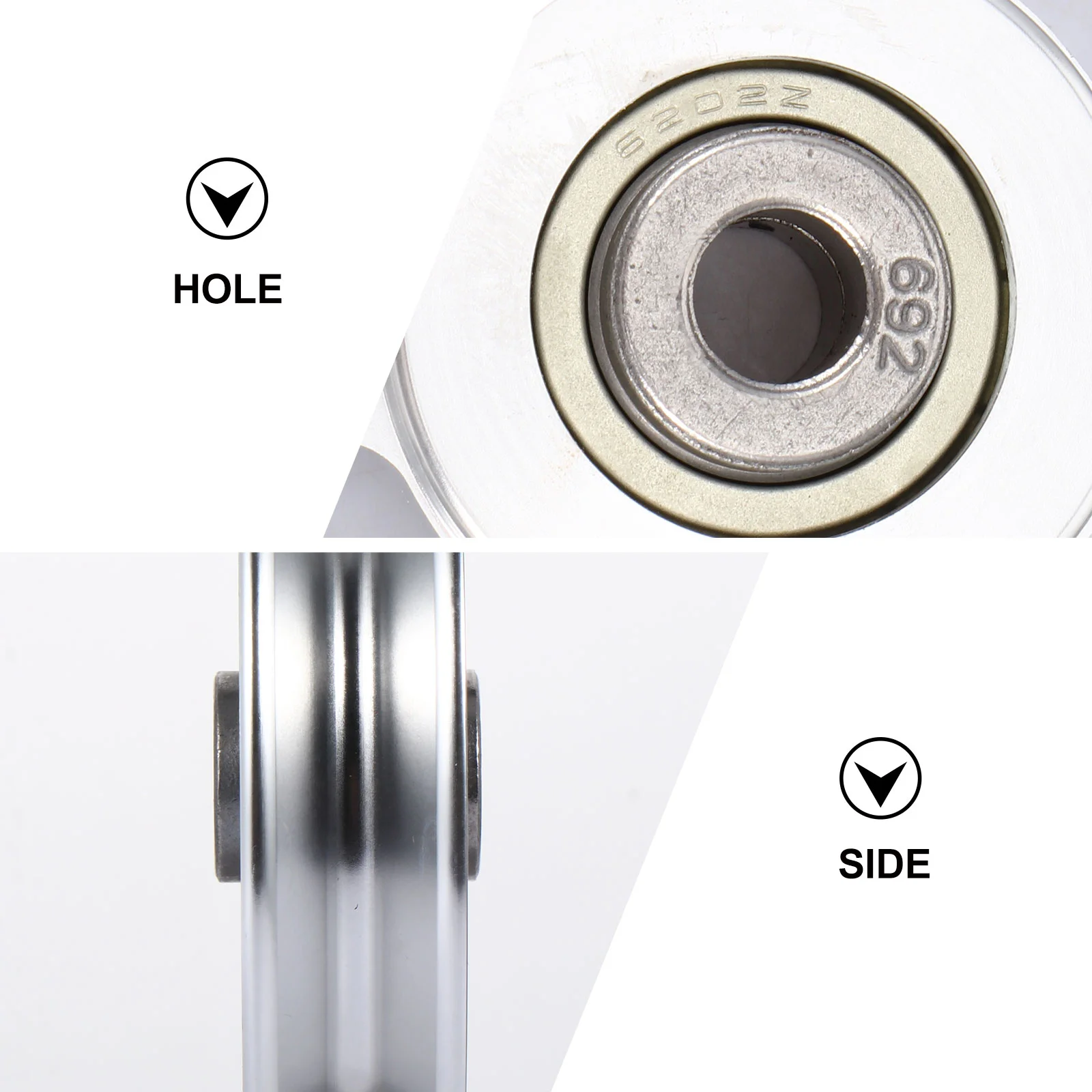 Двойной шкив из алюминиевого сплава дорожные аксессуары детали для фитнеса