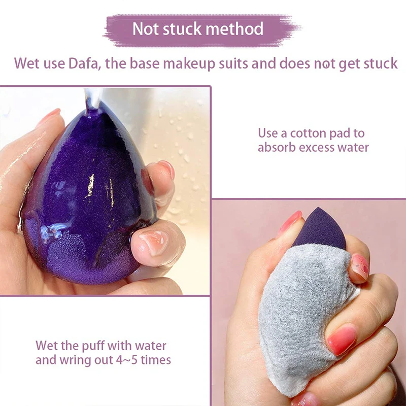 Косметическая пуховка для макияжа 4 шт./компл. оптовая продажа набор губок