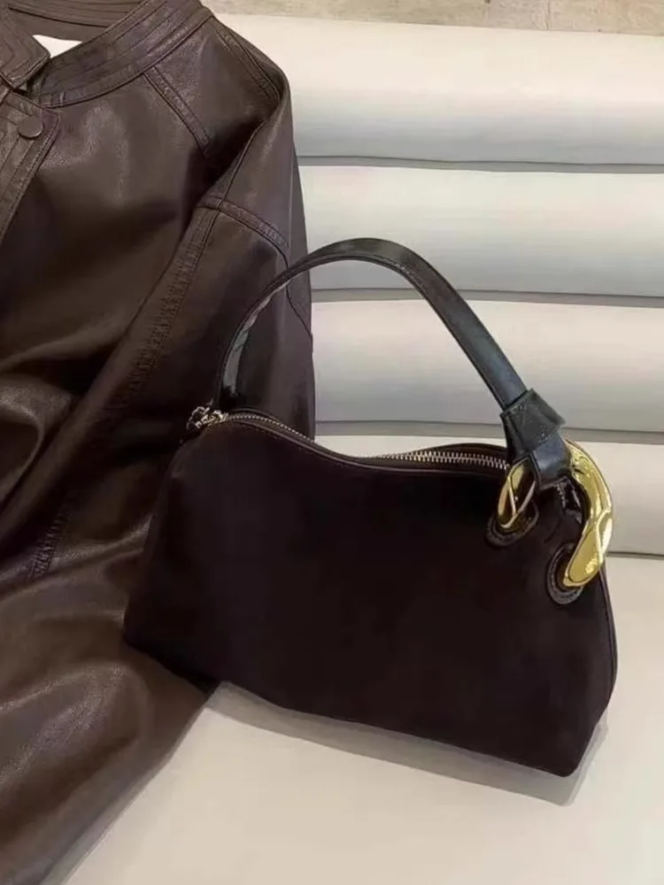 Martha Aibeier Autumn and Winter New Retro Frosted Handbag Soft Leather Fashion Cross-body Texture Women's Bag