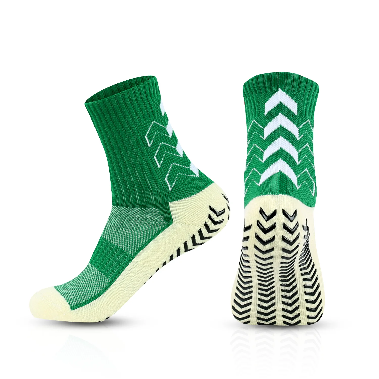 5 Pairs Professional Men and Women Mid-tube Football Dispensing Socks High Quality Non-slip Towel Bottom Running Sports Socks