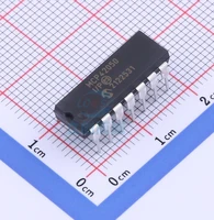 1pcslote mcp42050 ip package dip 14 new original genuine analog to digital conversion chip adc ic chip