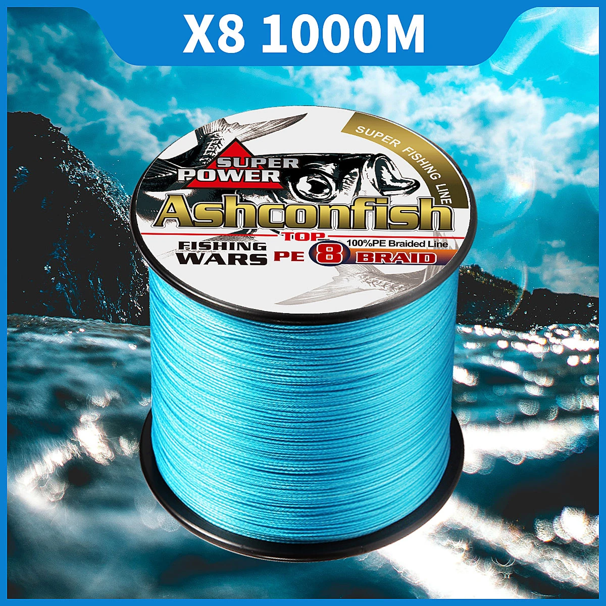 

Super Longline Fishing Line 1000M 8 Strands 6 10 200 300LB Strong Fishing Cords PE Braided Lines Fishing 0.1-1.0mm Fishing Rope