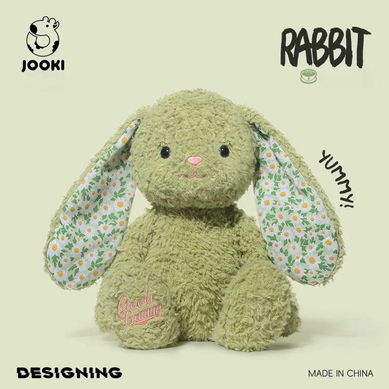 Милая плюшевая игрушка кролик с длинными ушами 38 см несколько цветов мягкие