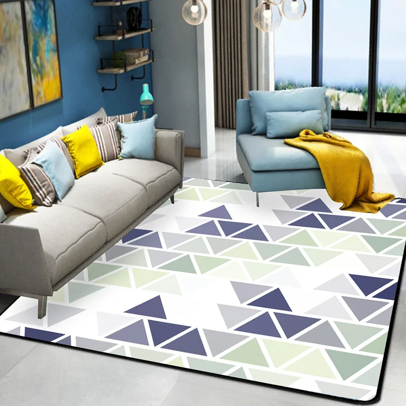 

Creative fashion carpet modern minimalist living room coffee table sofa bedroom bedside carpet Moda