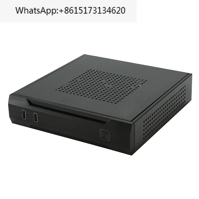 SKTC TX01 Mini Case тонкий чехол itx бесшумный портативный компьютер с промышленным