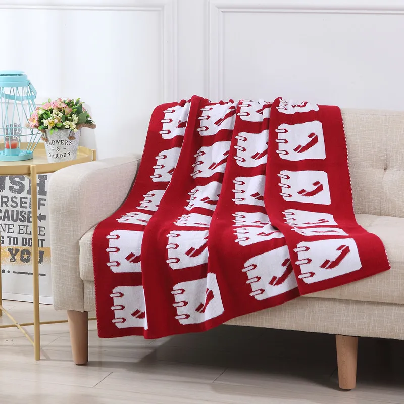 

TONGDI Raschel Children Cartoon Blanket Soft Throw Knitted Warm Eco-friendly Decor For Dropshipping Cover Sofa Bed Bedspread
