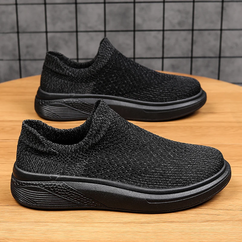 Men's Large Shoes Light Sports Shoes Men's Fashion Casual Running Walking Shoes Breathable Wear Resistant Men's Loafers