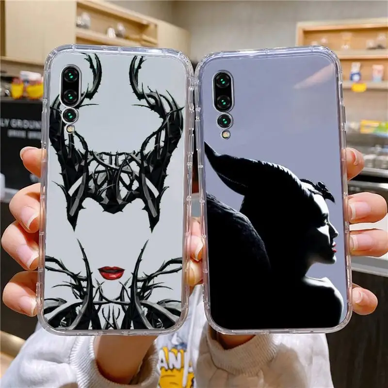 

Maleficentes Film Phone Case For Xiaomi 11 Redmi Note 11pro5G 8T 9A 9S 12S K30 10T Pro Ultra K40pro Transparent Case