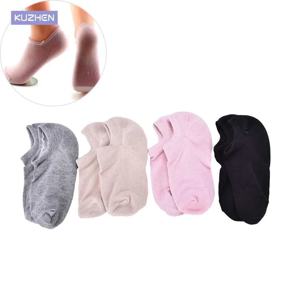 

New 1 Pair Pedicure Moisturizing Massager Cracked Skin Heel Pillow Gel Pedicure Socks Foot care tool Soft Spa Socks Wholesale
