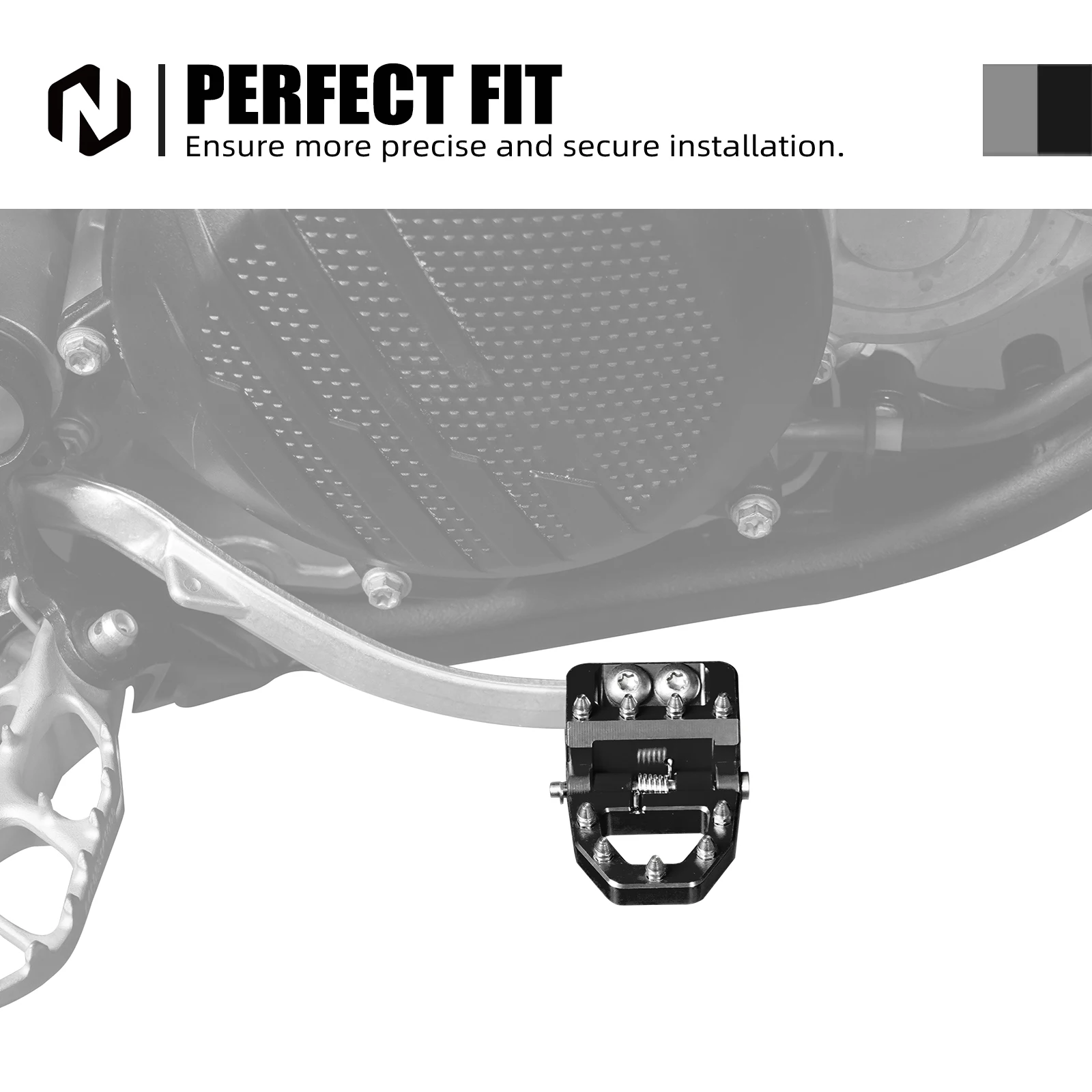 Для 2017-2024 KTM EXC 300 TPi SX250 EXCF 350 XCW500 Husqvarna TE300 TEi FE450 GasGas EC300 2021-2024 Складной наконечник