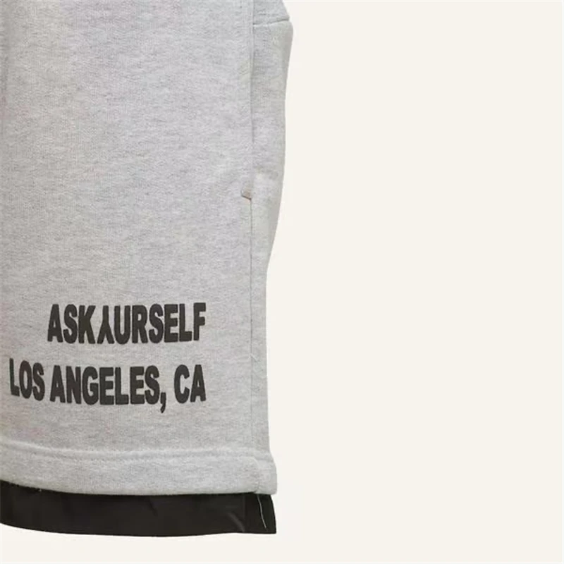 Шорты Askyurself с пышным принтом для мужчин и женщин модные бриджи кулиской в стиле